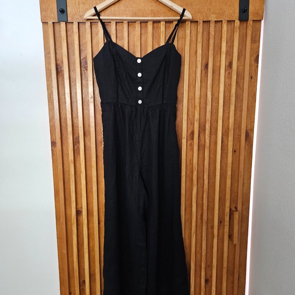 Sleeveless Wide-Leg Jumpsuit